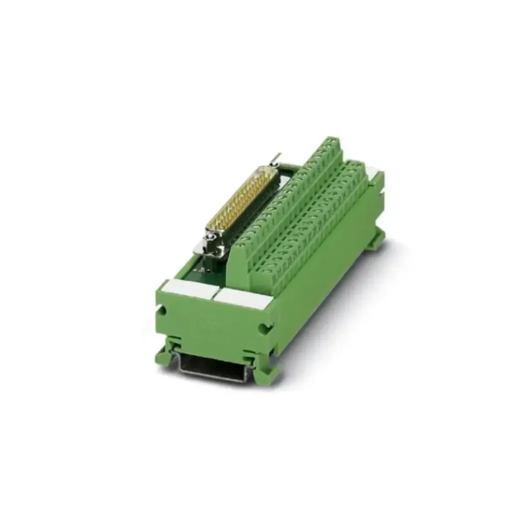 Module d'interface rail DIN Sub-D 50 contacts Phoenix Contact (VARIOFACE)