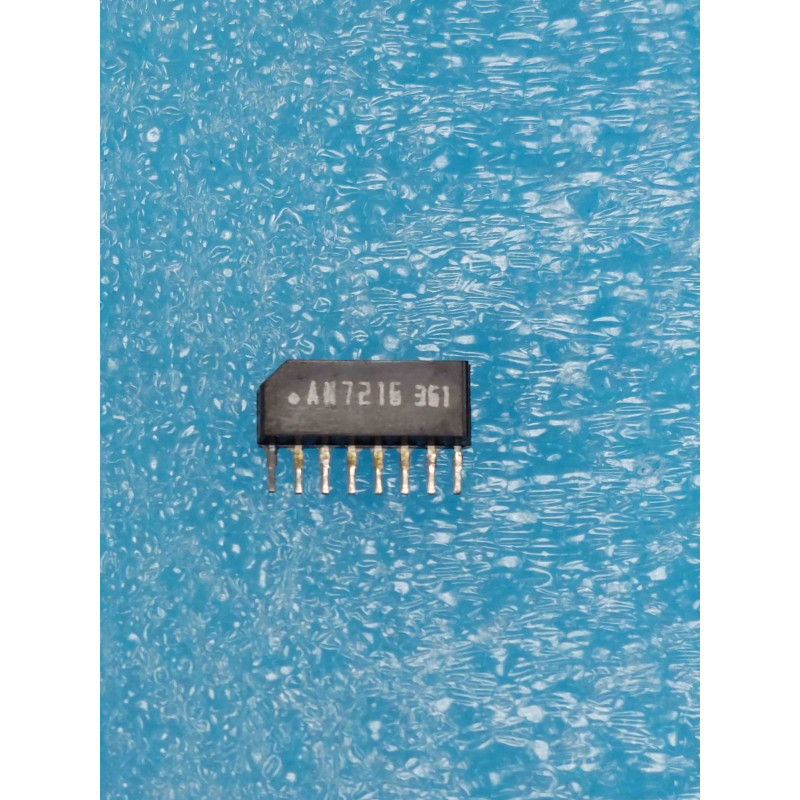 Circuit Démodulateur de Multiplex Stéréo FM Matsushita AN7216 (Boîtier DIP16)