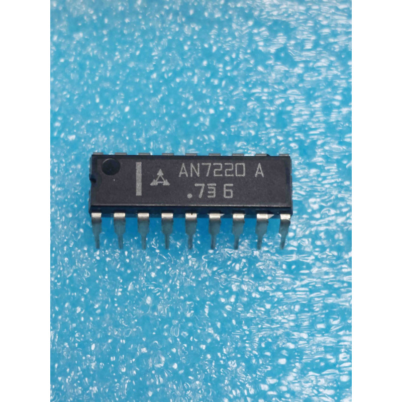 Circuit Intégré Récepteur Radio AM/FM Complet Matsushita / Panasonic AN7220A