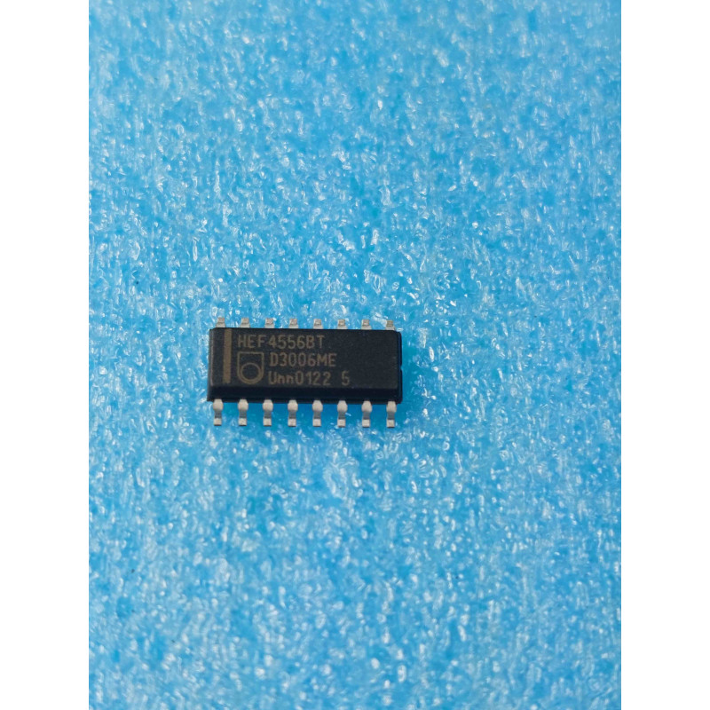 Décodeur / Démultiplexeur Dual 1-de-4 Haute Performance Philips / NXP HEF4556BT
