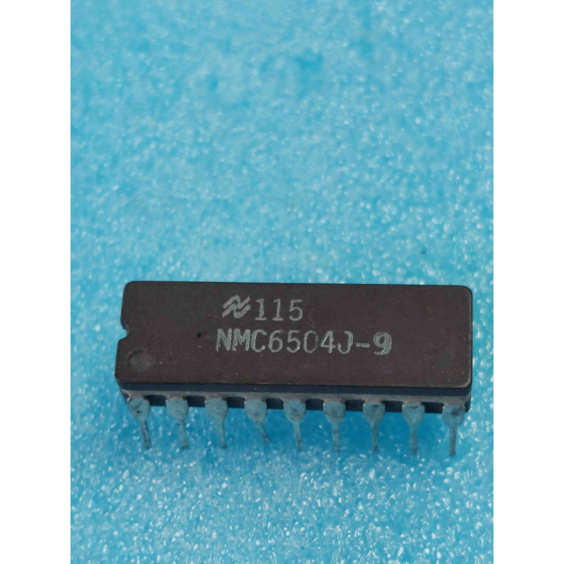 Mémoire Vive Statique (SRAM) CMOS 4 Kbits de Précision National Semiconductor NMC6504J-9