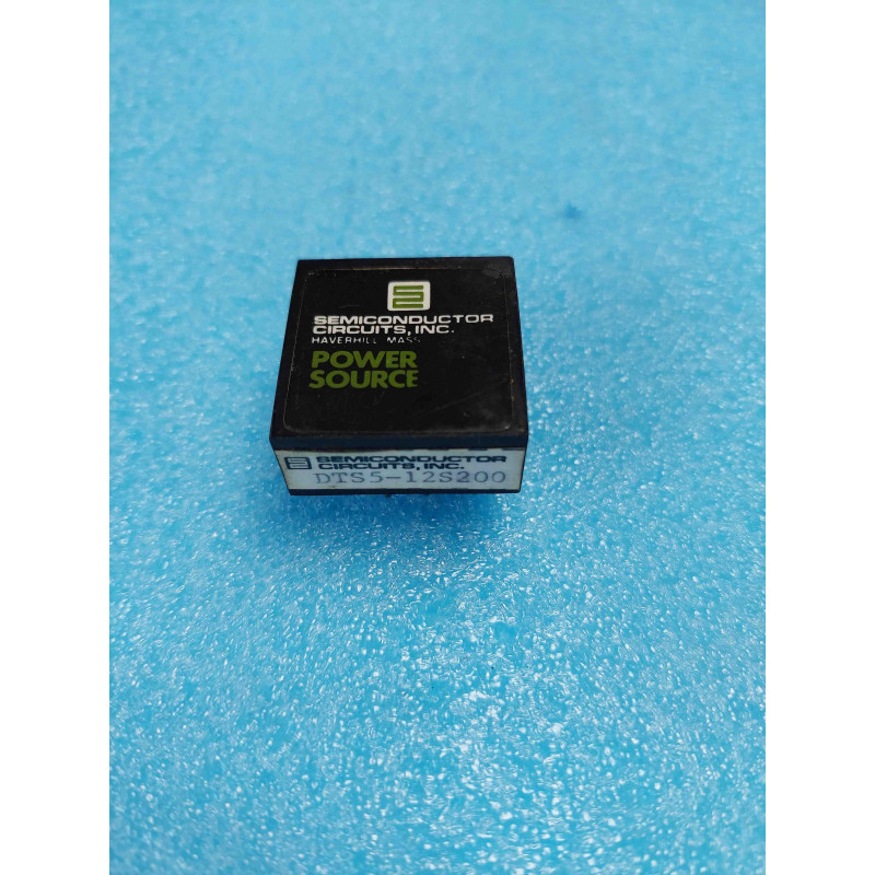 Convertisseur Continu-Continu Isolé Semiconductor Circuits Inc. DTS5-12S200