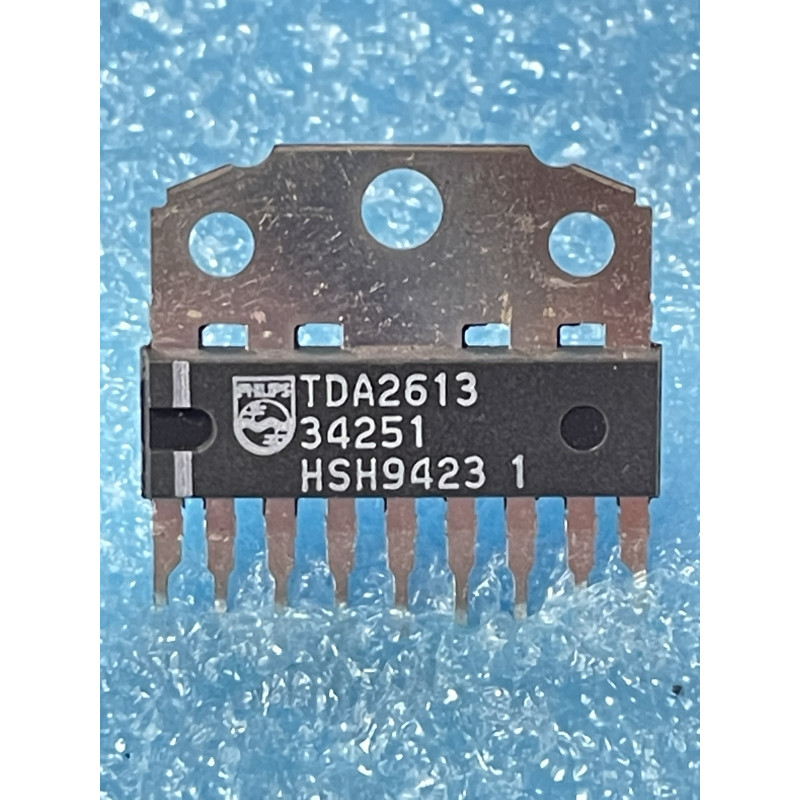 Amplificateur Audio Monolithique Haute Fidélité 6W Philips TDA2613 (SIL9)