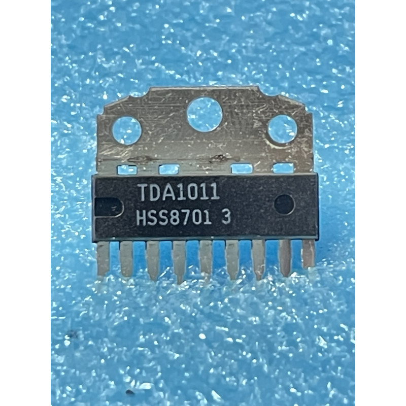 Amplificateur Audio Monolithique 2W à 6W avec Préamplificateur Intégré Philips TDA1011 (SIL9)