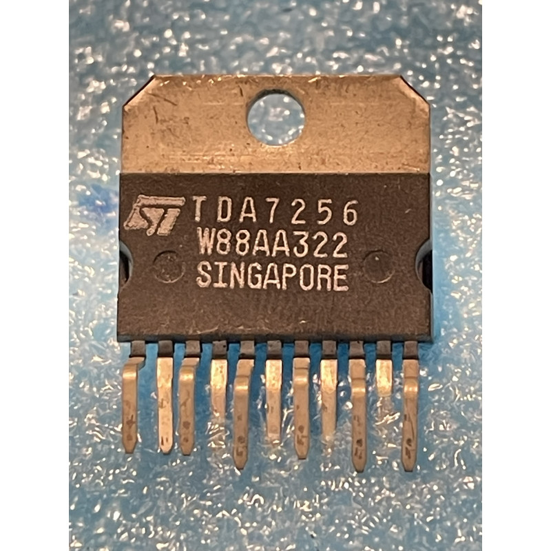 Amplificateur Audio de Puissance 30 Watts en Pont STMicroelectronics TDA7256