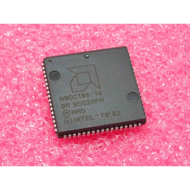 Microprocesseur 16 Bits Haute Performance 16 MHz Intel N80C186-16