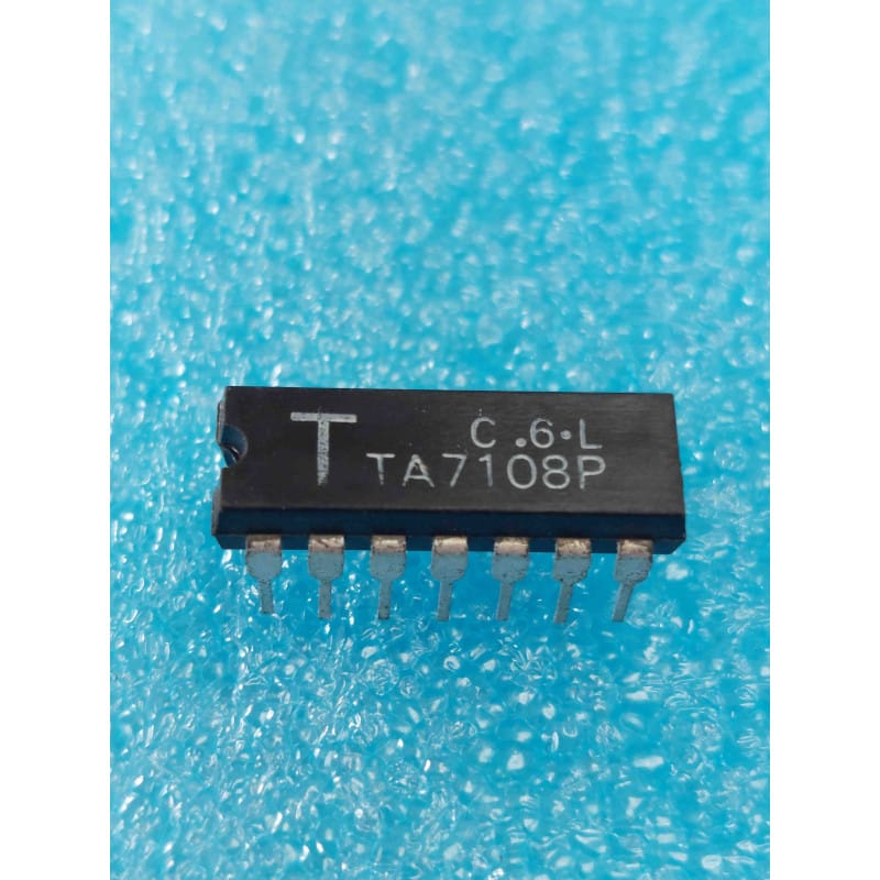 Preamplificateur Audio Double Canal Bas Niveau Toshiba TA7108P