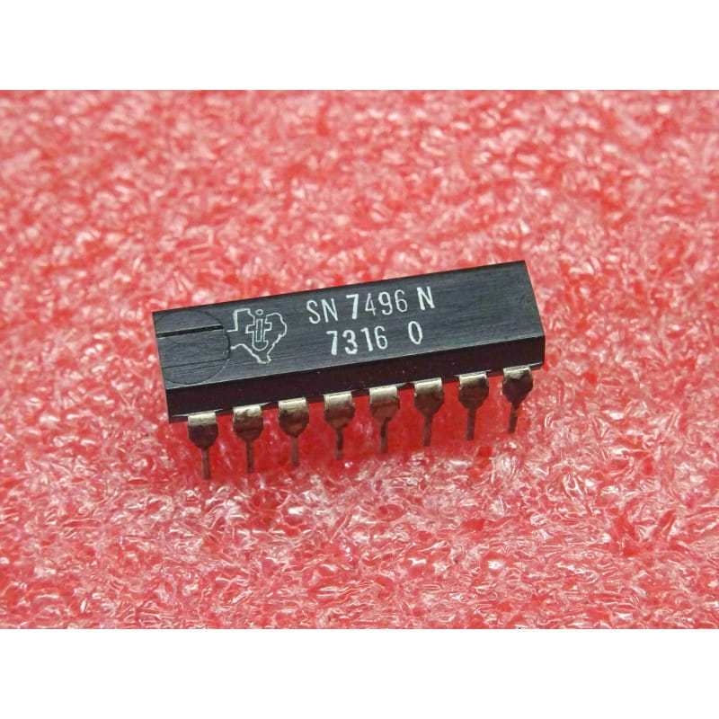 Registre à Décalage 5-bits Texas Instruments SN7496N