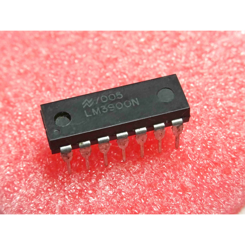 ci LM 3900 N ~ ic LM3900N ~ Quad Operational Amplifiers ~ DIP14 (PLA007)