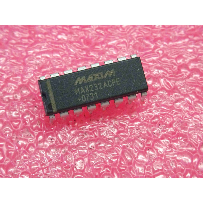 Émetteur/Récepteur Double RS-232 Maxim Integrated MAX232ACPE