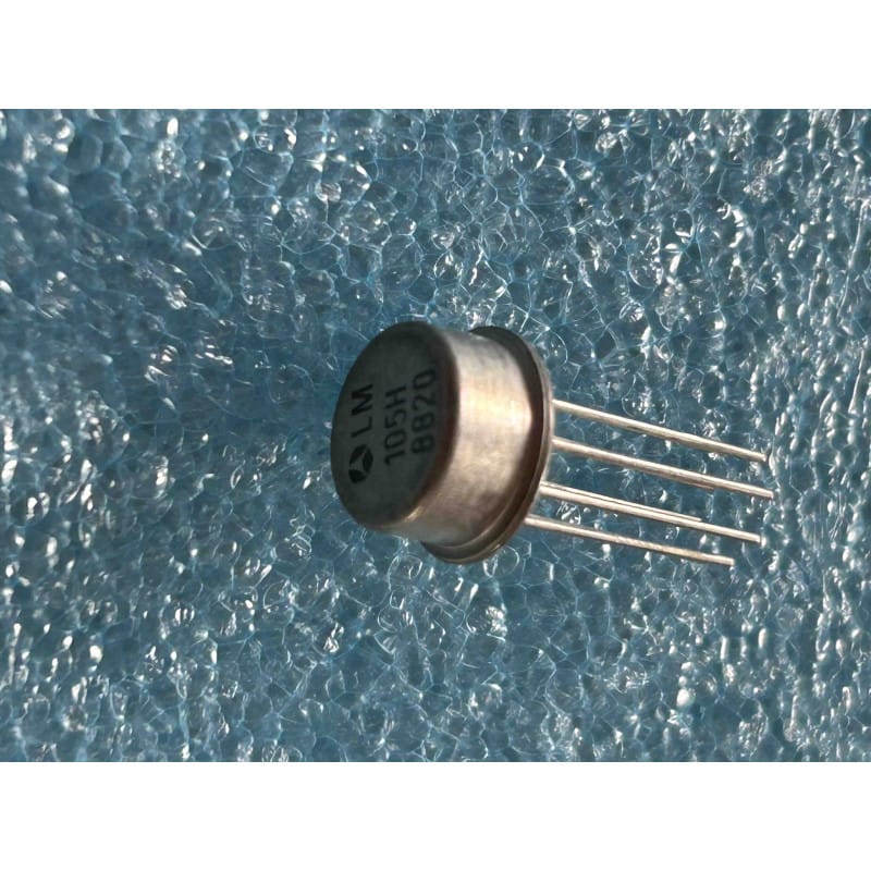 Régulateur de Tension Positive Ajustable Thomson LM105H (Boîtier TO-99)