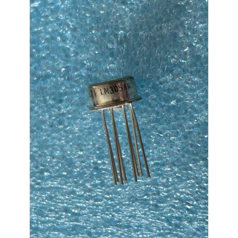 Régulateur de Tension Positive de Précision National Semiconductor LM305AH (Boîtier TO-99 Métallique)