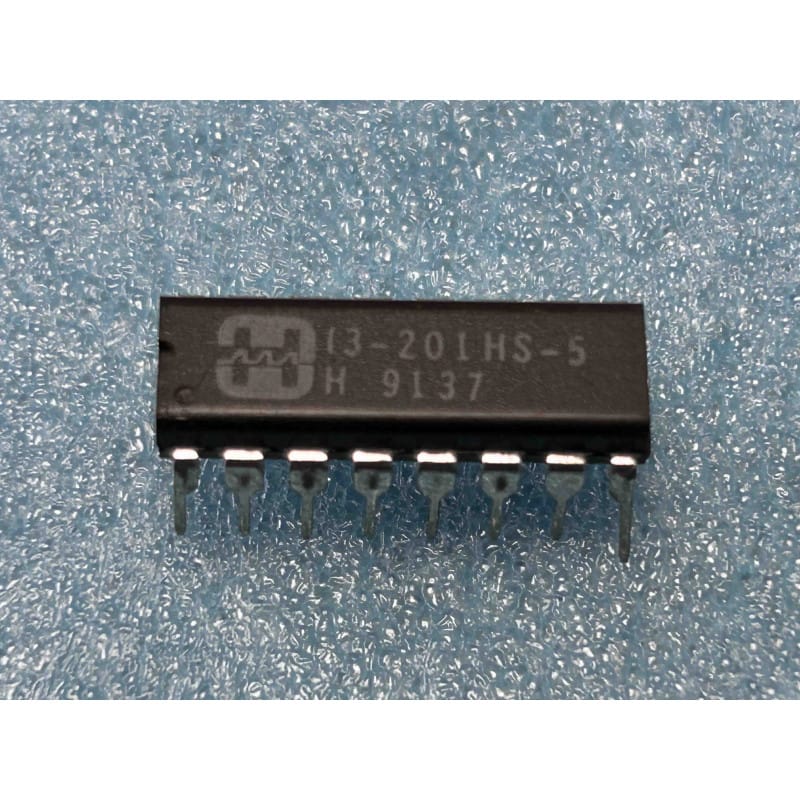 Quadruple Commutateur Analogique SPST Ultra-Rapide Harris HI3-201HS-5