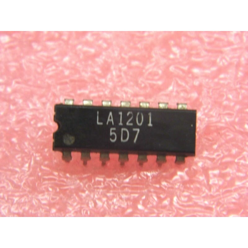 Circuit de Fréquence Intermédiaire (FI) AM/FM Sanyo LA1201