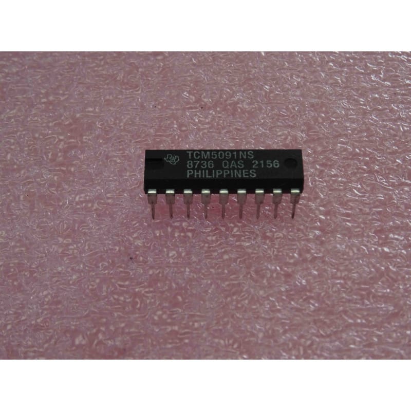 Codeur de Tonalités DTMF Texas Instruments TCM5091NS