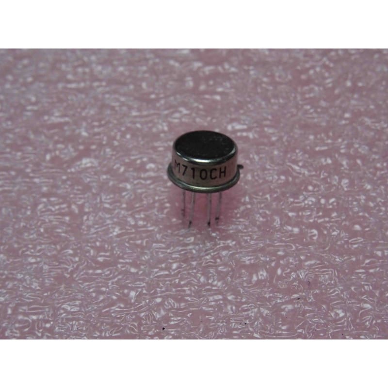 Comparateur de Tension Rapide National Semiconductor LM710CH (Boîtier Métallique TO-99, Pattes Dorées)
