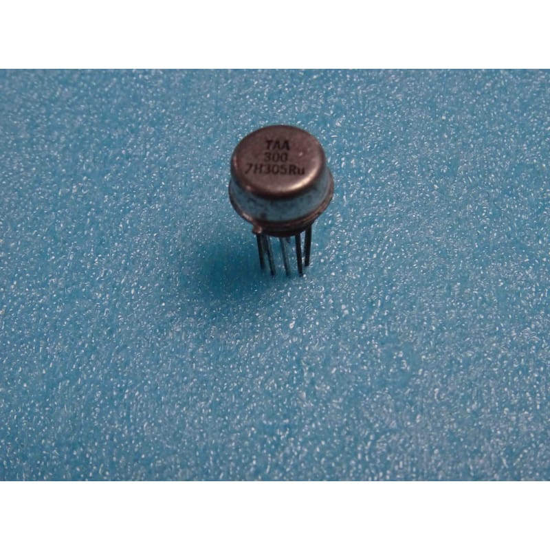 Amplificateur Audio de Puissance 1W TAA300 (Boîtier Métallique TO-99)