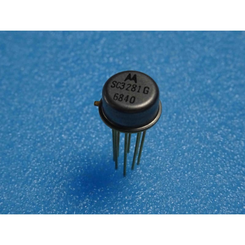 Amplificateur Opérationnel Double Sanyo SC3281G (Boîtier Métallique TO-99)