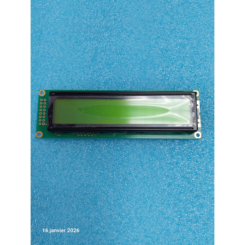 Afficheur LCD Alphanumérique 2 Lignes 24 Caractères - ECM2403C-FL-YBS/14