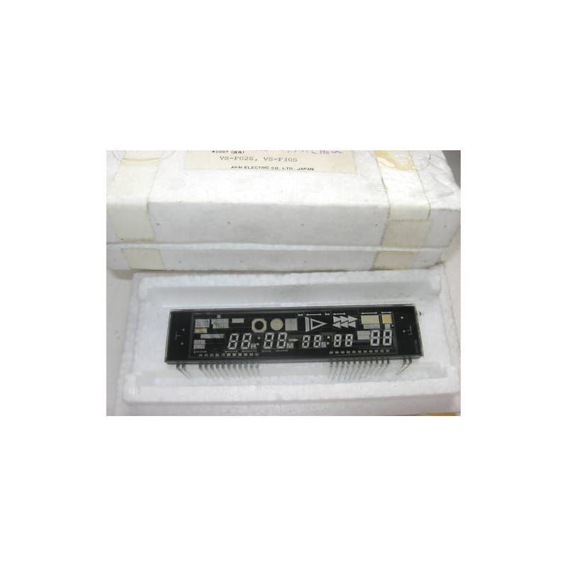 Afficheur VFD Futaba FV375G pour magnétoscope Akai - NOS en boîte d'origine