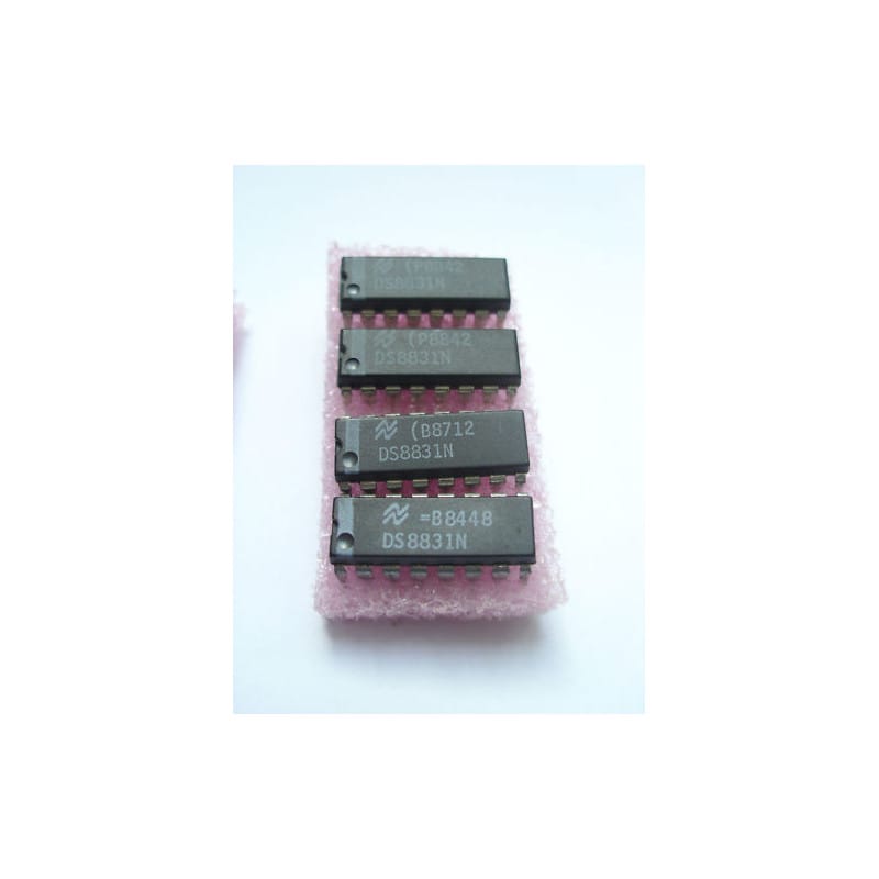 Transceiver de Ligne Quadruple DS8831N National Semiconductor