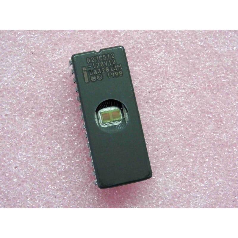 Mémoire EPROM Intel D27C512-120V10