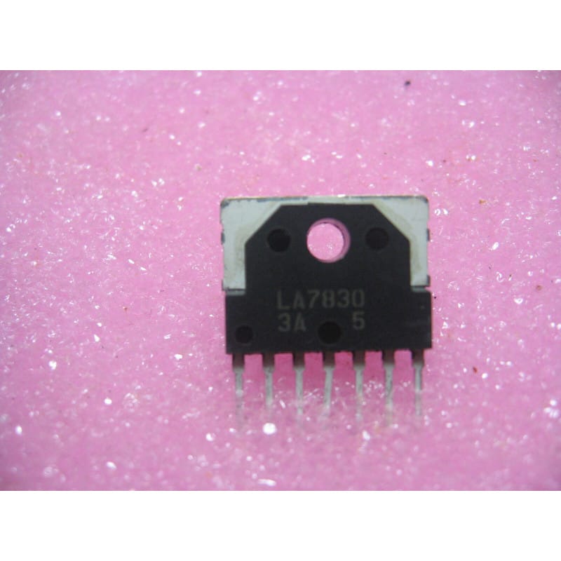 Circuit de Déflexion Verticale TV Couleur Sanyo LA7830 (Boîtier SIP7 vertical)