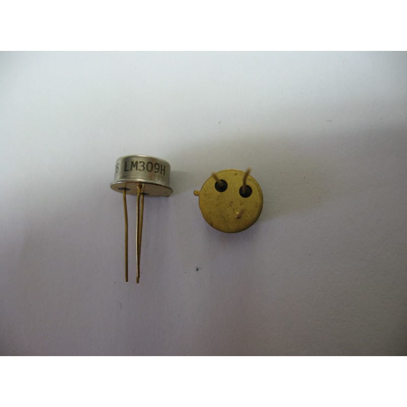 [190737151803] Régulateur de Tension Figé 5V / 200mA National Semiconductor LM309H (Boîtier Métallique TO-39)