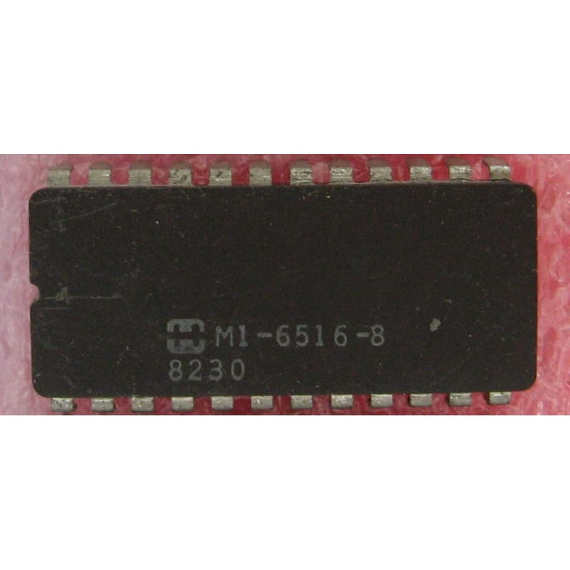 Mémoire RAM Statique CMOS Haute Fiabilité Harris / Intersil M1-6516-8