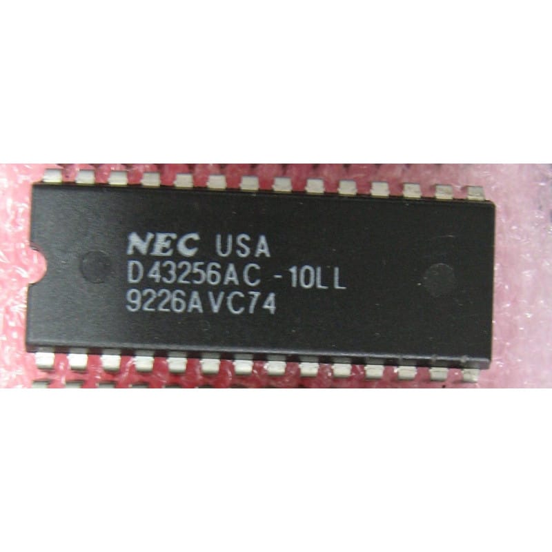 Mémoire SRAM Statique 256K (32K x 8) NEC µPD43256AC-10LL