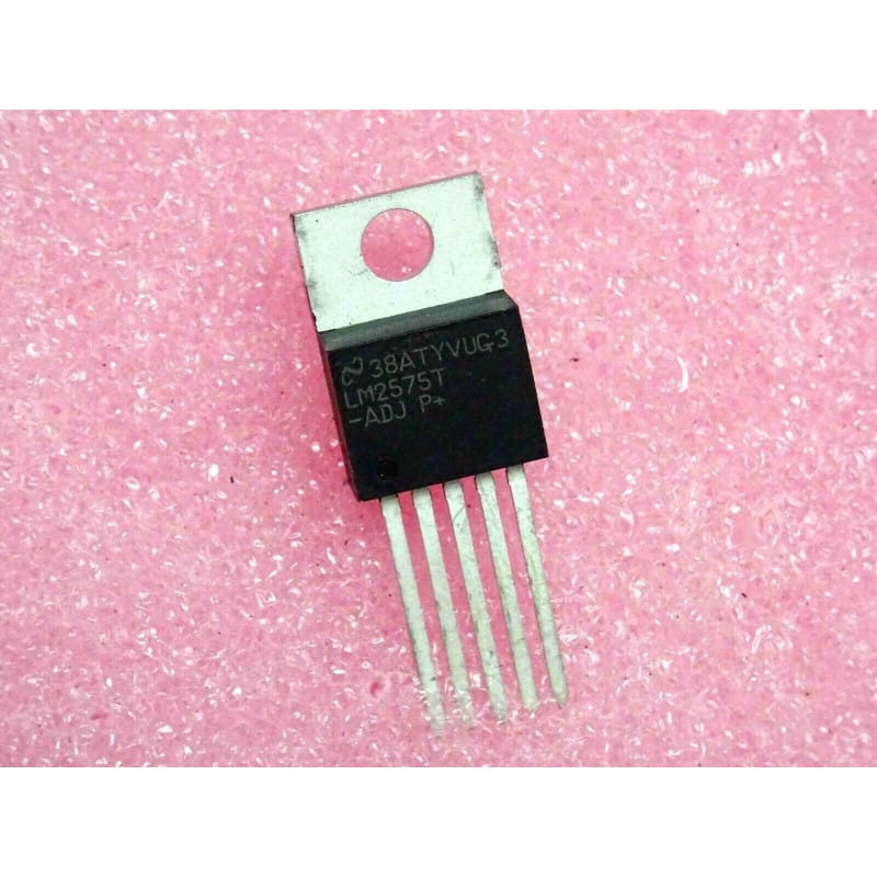 Régulateur de Tension à Découpage Abaisseur (Step-Down) 1A Texas Instruments LM2575T-ADJ (Boîtier TO-220-5)