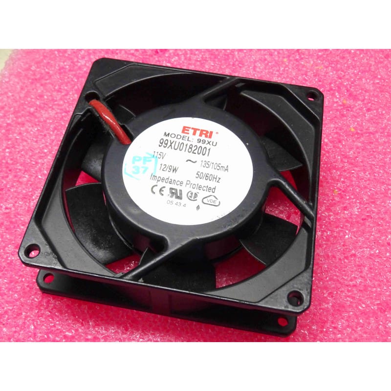Ventilateur Industriel Etri 99XU0182001 - 115V AC (92x92x25mm)