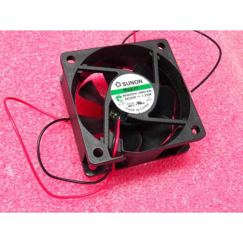 Ventilateur Professionnel Sunon MF60252V1-1000U-A99 - 24V DC (60x60x25mm)