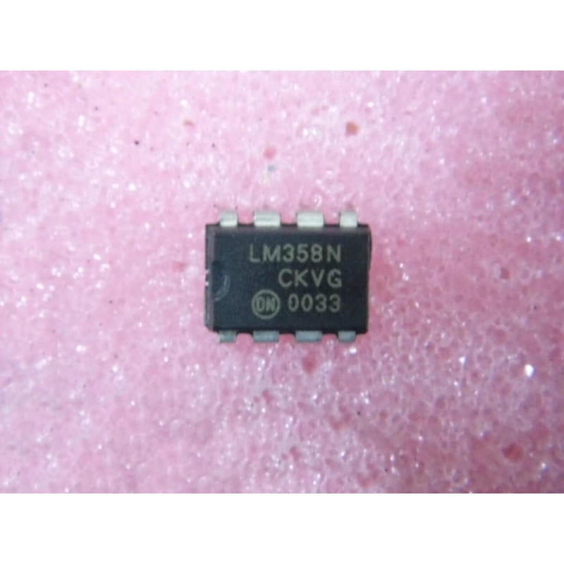 Lot de 3 Amplificateurs Opérationnels Doubles à Entrées Différentielles ON Semiconductor LM358N