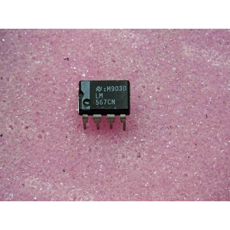 Lot de 2 Décodeurs de Tonalité / Boucles à Verrouillage de Phase National Semiconductor LM567CN