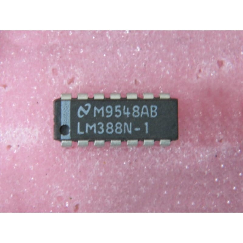 Amplificateur de Puissance Audio Basse Tension National Semiconductor LM388N-1