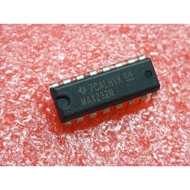 Émetteur/Récepteur Double RS-232 Alimenté en +5V Texas Instruments MAX232N