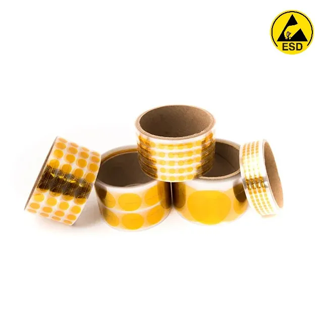 [KP-4-ESD] Pastilles de masquage  type Kapton ESD (4mm)