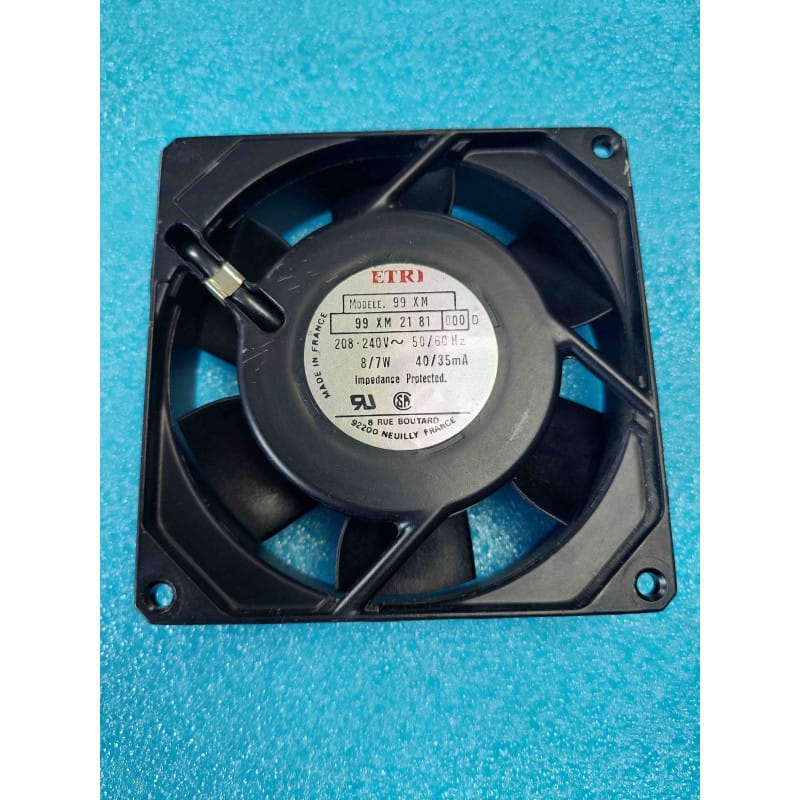 [99XM2181 000D] Ventilateur Industriel Etri 99XM2181 - 230V AC (90x90x25mm) - Occasion comme neuf