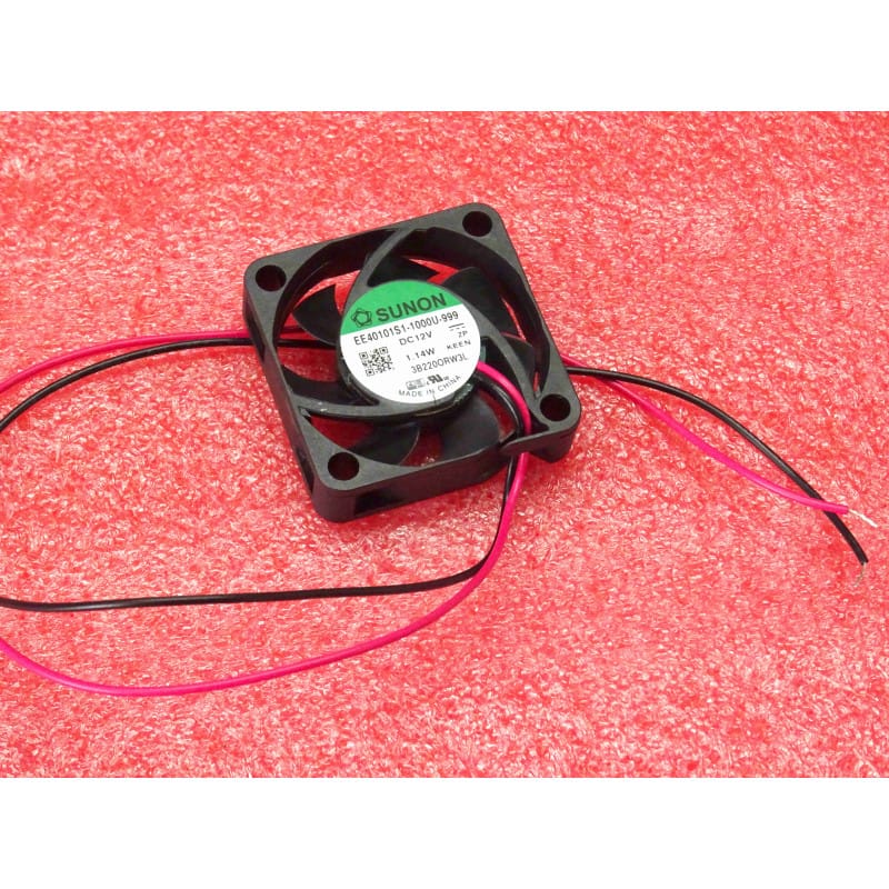 [EE40101S1-1000U-999] Micro-Ventilateur Sunon EE40101S1-1000U-999 - 12V DC (40x40x10mm) - Haute Vitesse