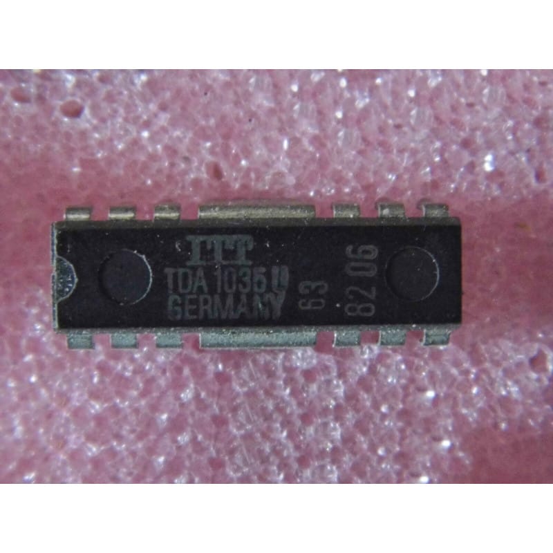 Circuit de Commande Audio et FI Télévision TDA1035U
