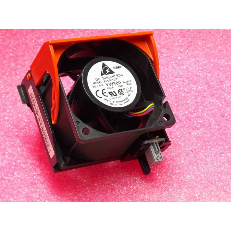 Lot de 4 Ventilateurs Delta PFC0612DE - Dell YW880 (12V 1.68A) - 60x60x40mm