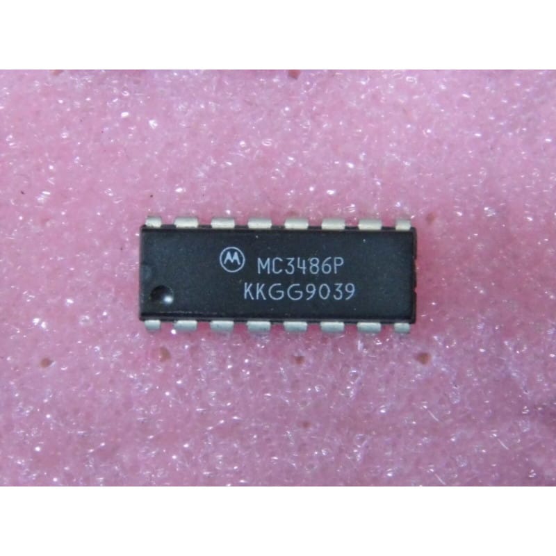 Récepteur de Ligne Quadruple Différentiel MC3486P