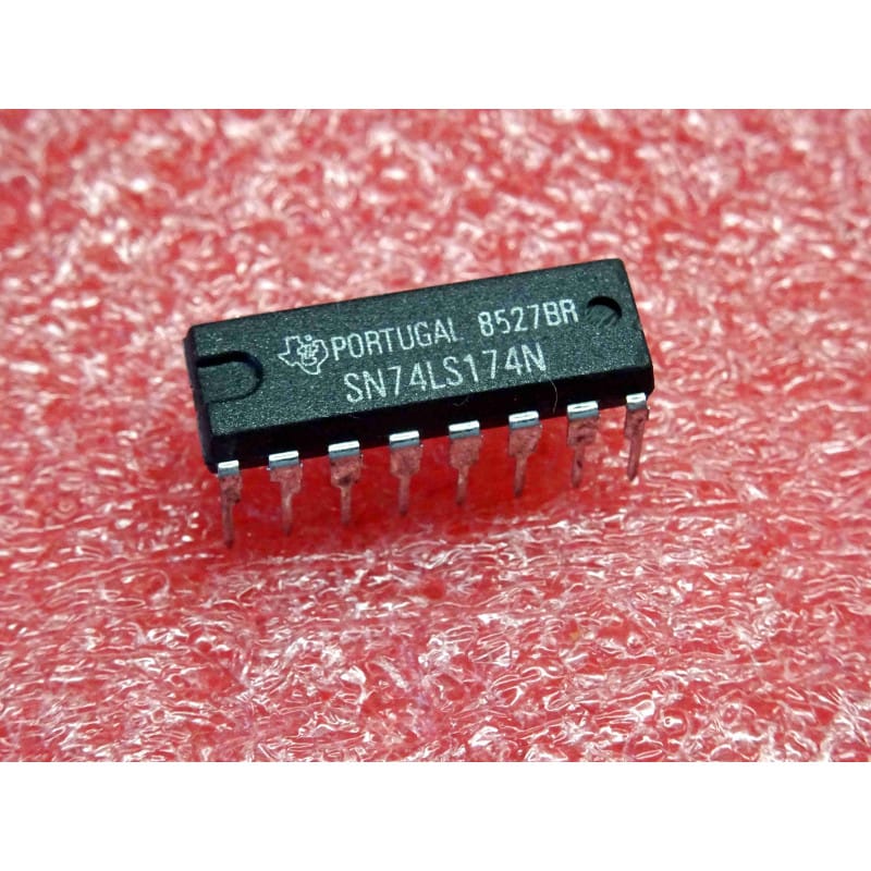 Bascule Hexagonale de Type D avec Remise à Zéro SN74LS174N