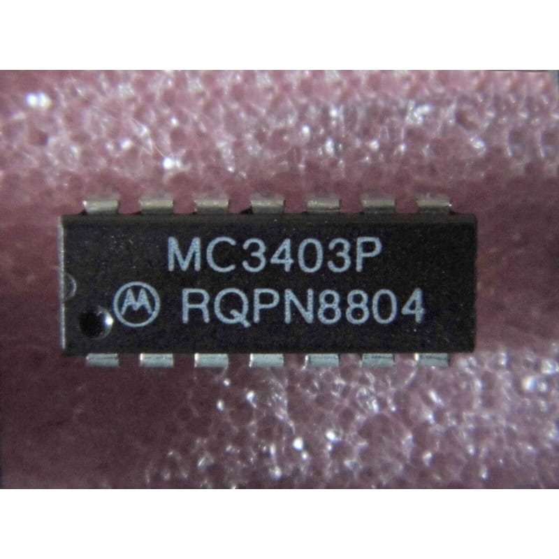 Amplificateur Opérationnel Quadruple MC3403P (Lot de 2)