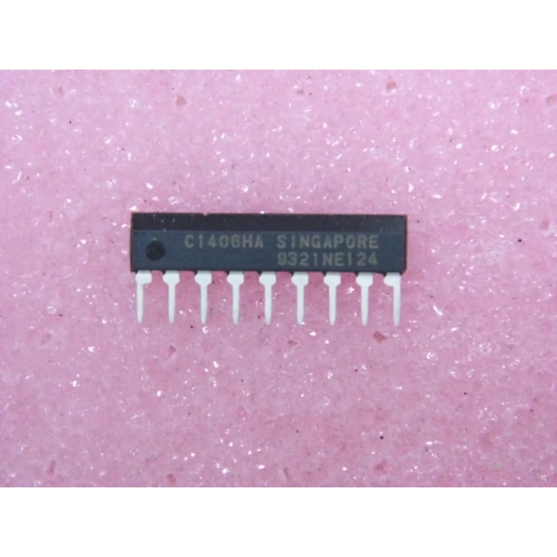Régulateur de Volume / Balance / Tonalité Audio Piloté en Tension µPC1406HA / C1406HA / uPC1406C