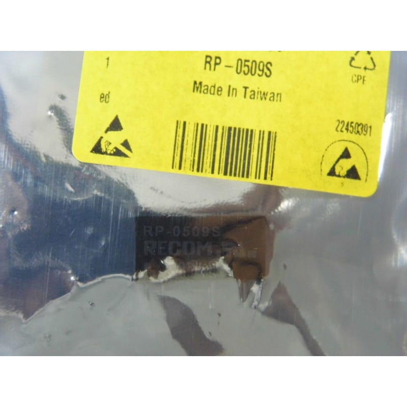 Convertisseur DC-DC Isolé RECOM — Référence RP-0509S (RP0509S)