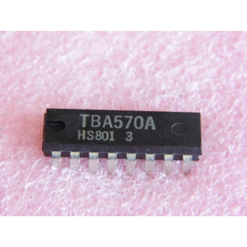 TBA570A / TBA 570 A - Circuit Récepteur Radio AM/FM Intégré DIP-16