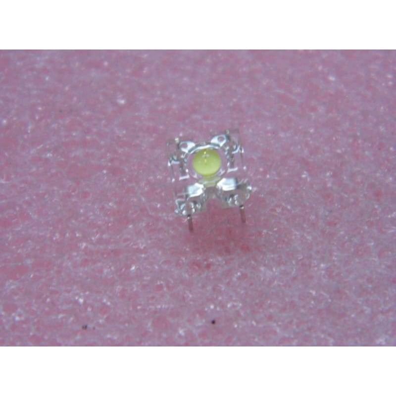 LED TELUX TLWW7600 (TLWW 76 CC / TLWW76CC) - LED de Puissance Blanche Ultra-Lumineuse 4 Broches TELUX / Superflux