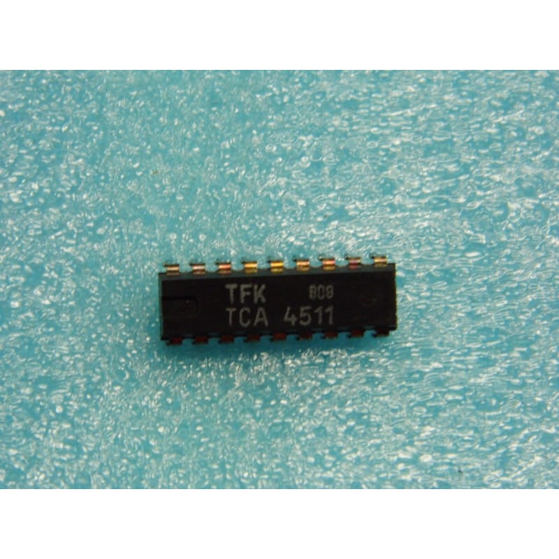 TCA4511 / TCA 4511 - Démodulateur Stéréo FM / Décodeur Multiplex (MPX) DIP-16